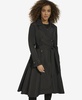 Long Pleated Trench Coat