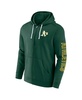 Men's Green Oakland Athletics Offensive Line Up Full-Zip Hoodie