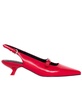 Women's Micro Heel Slingback Pumps