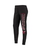 Women's Heathered Black Chicago Bulls Hoodie and Pants Sleep Set