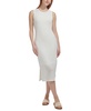 Women's Sleeveless Side-Slit Midi Dress