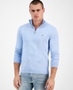 Men's Quarter-Zip Pullover Knit Sweater