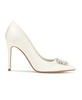 Women's Fana Bridal Pointy Toe Embellished Dress Pumps