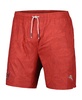 Men's Red Tampa Bay Buccaneers Naples Layered Leaves Swim Shorts