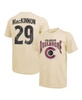 Threads Men's Nathan MacKinnon Cream Colorado Avalanche Dynasty Name Number Tri-Blend T-Shirt