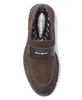 Karl Lagerfeld Men's Lug Sole Suede Penny Loafer