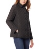 Women's Diamond-Quilted Button-Up Jacket