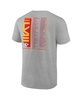 Men's Heather Charcoal Kansas City Chiefs Super Bowl Bound Roster T-shirt