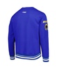 Men's Royal Los Angeles Rams Mash Up Pullover Sweatshirt