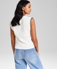 Petite Whip-Stitch Sweater Vest, Exclusively at Macy's