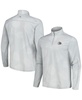 Men's Gray Chicago Bears Delray Frond IslandZone Half-Zip Sweatshirt