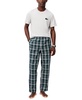 Men's Cotton Plaid Pajama Pants