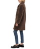 Women's Faux-Fur Notched Collar Blazer Coat