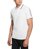 Men's Logo Taped Tipped Collar Polo Shirt