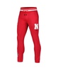 Men's Scarlet Nebraska Huskers Script Tail Fleece Sweatpants