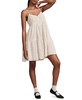 Women's Pintuck-Bodice Tiered Mini Dress