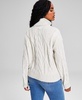 Women's Cable-Knit Turtleneck Sweater, Created for Macy's