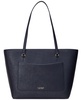 Crosshatch Leather Medium Karly Shopper Tote