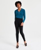 Women's Three-Row Studded Ponté-Knit Leggings, Created for Macy's