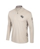 Men's Natural UCF Knights OHT Military Appreciation Quarter-Zip Jacket