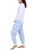 Women's Travel Day Henley Fleece Pajama Set