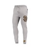 Men's Gray San Diego Padres Logo Jogger Pants