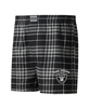 Men's Black, Gray Las Vegas Raiders Concord Flannel Boxers