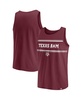 Men's Maroon Texas A&M Aggies Stripe Block Tank Top