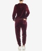 Women's Velour Tracksuit Loungewear 2pc Set