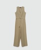 Women's Belted Lyocell Jumpsuit