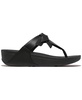 Women's Lulu Folded Knot Leather Toe-Post Sandals