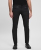 Men's Miami Black Coated Skinny Jeans