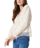 Women's Lace-Hem V-Neck Top