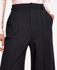 Women's High-Leg Wide-Leg Seamed Ponte Pants, Created for Macy's 