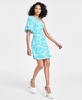 Women's One-Shoulder Mini Dress, Created for Macy's