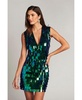 Women's Birdie Sequin Fringe Mini Dress