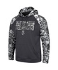 Men's Charcoal Wisconsin Badgers OHT Military-Inspired Appreciation Digital Camo Pullover Hoodie