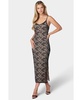 Women's V-Neck Lace Maxi Dress