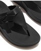 Women's Lulu Folded Knot Leather Toe-Post Sandals