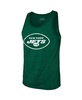 Men's Threads Aaron Rodgers Green New York Jets Player Name and Number Tri-Blend Tank Top