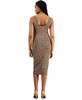 Petite Animal-Print Bodycon Midi Dress, Created for Macy's