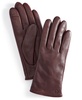 Leather Cashmere Blend Lined Basic Tech Tip Gloves