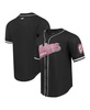 Men's Black Alabama Crimson Tide Mesh Full-Button Replica Baseball Jersey