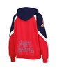 Women's Red, Navy St. Louis Cardinals Hail Mary Full-Zip Hoodie