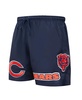 Men's Navy Chicago Bears Woven Shorts