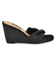 Women's Nikhil Slip-On Square Toe Wedge Sandals