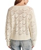 Women's Bobble Mixed-Stitch Crewneck Sweater