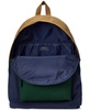 Men's Color-Blocked Canvas Backpack