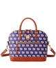 Women's New York Giants Signature Domed Zip Satchel Purse