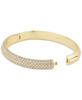 14k Gold-Plated Pavé Bangle Bracelet